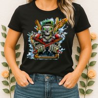 Skeleton Plumber Womens T-Shirt