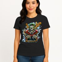 Skeleton Plumber Womens T-Shirt
