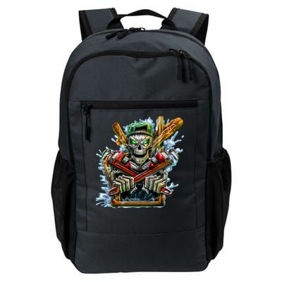 Skeleton Plumber Daily Commute Backpack