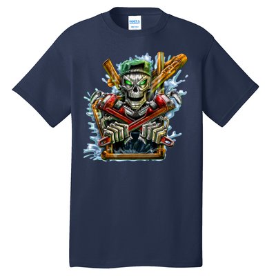 Skeleton Plumber Tall T-Shirt