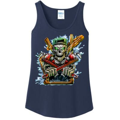 Skeleton Plumber Ladies Essential Tank