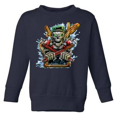 Skeleton Plumber Toddler Sweatshirt