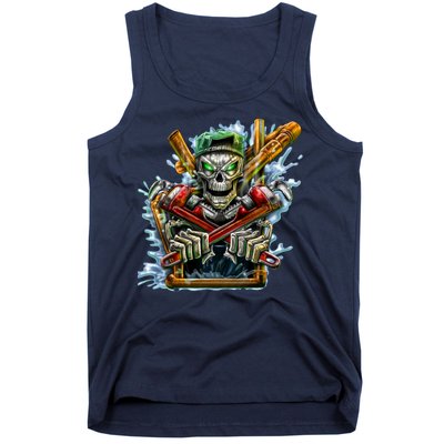 Skeleton Plumber Tank Top