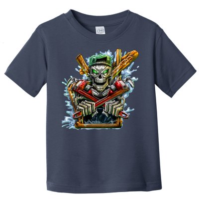 Skeleton Plumber Toddler T-Shirt