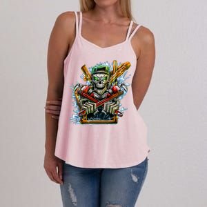 Skeleton Plumber Women's Strappy Tank