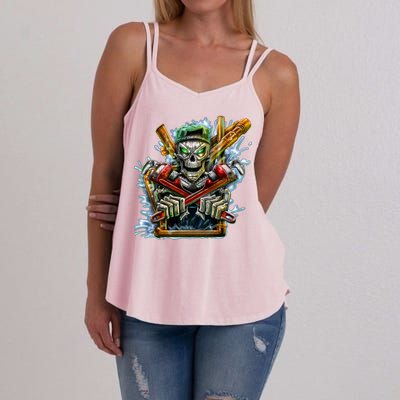 Skeleton Plumber Women's Strappy Tank