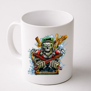 Skeleton Plumber Coffee Mug