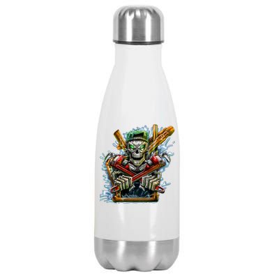 Skeleton Plumber Stainless Steel Insulated Water Bottle