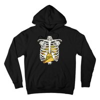 Skeleton Rib Cage Filled With Tacos Hoodie