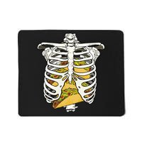 Skeleton Rib Cage Filled With Tacos Mousepad