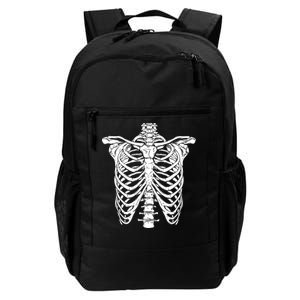 Skeleton Rib Cage Scary Halloween Costume Daily Commute Backpack