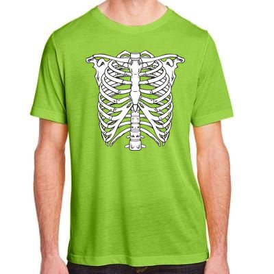 Skeleton Rib Cage Skull Chest Adult ChromaSoft Performance T-Shirt