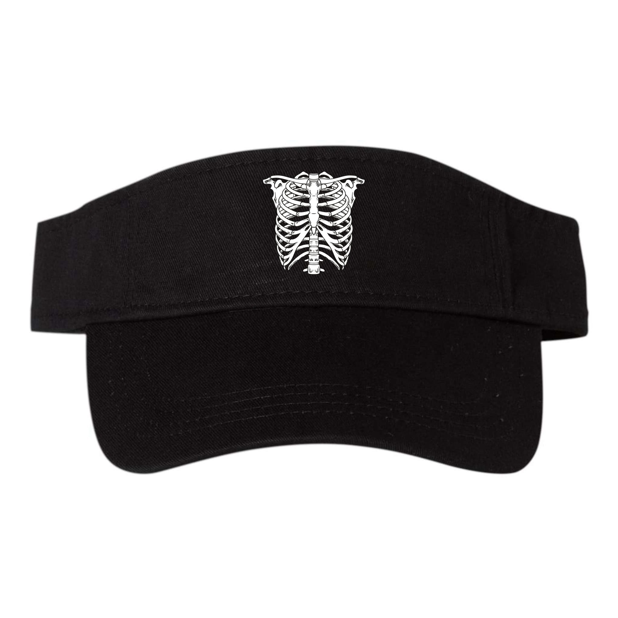 Skeleton Rib Cage Skull Chest Visor