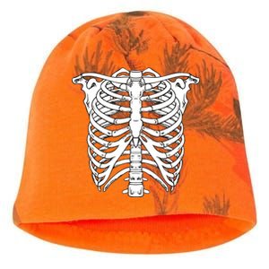 Skeleton Rib Cage Skull Chest Kati - Camo Knit Beanie