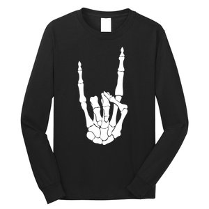 Skeleton Rocks Long Sleeve Shirt