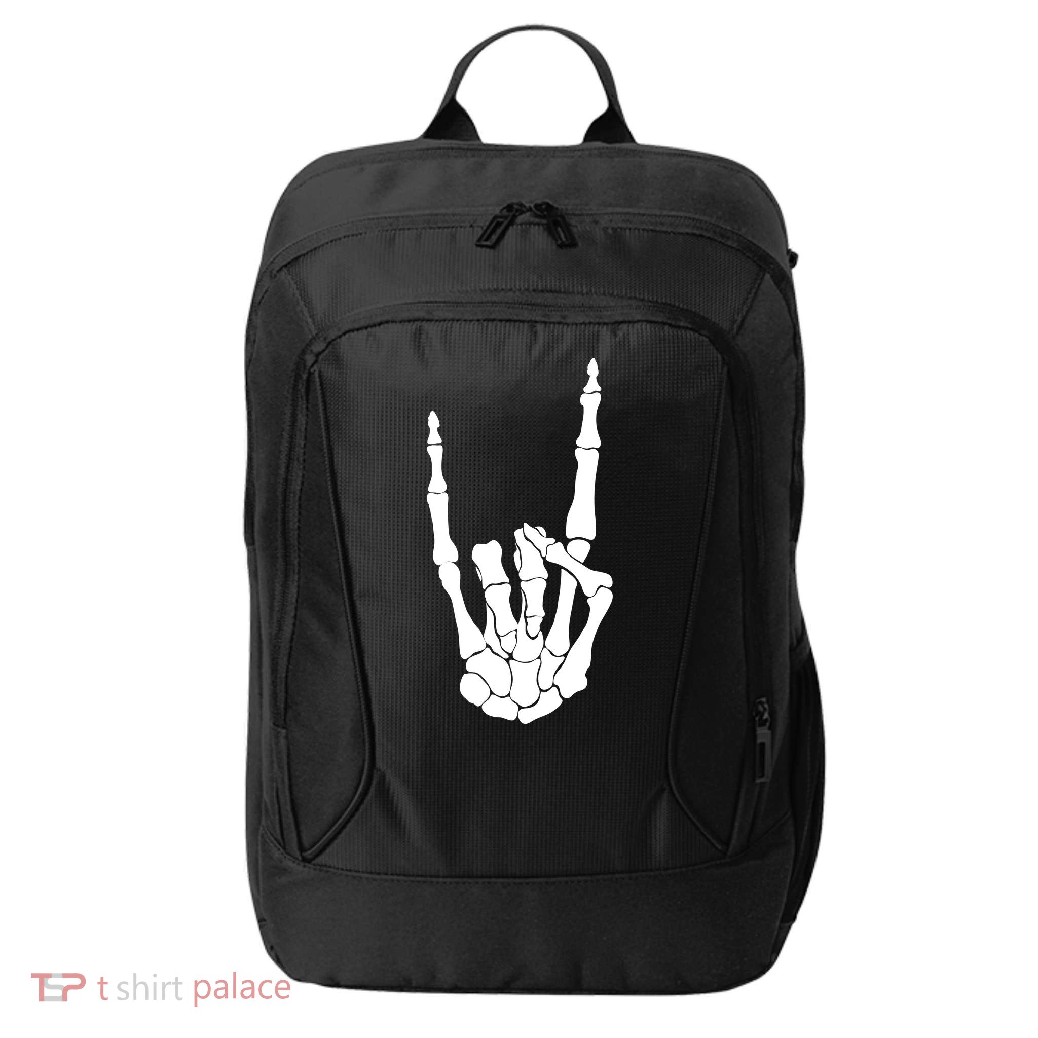 Skeleton Rocks City Backpack