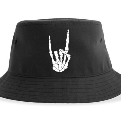 Skeleton Rocks Sustainable Bucket Hat