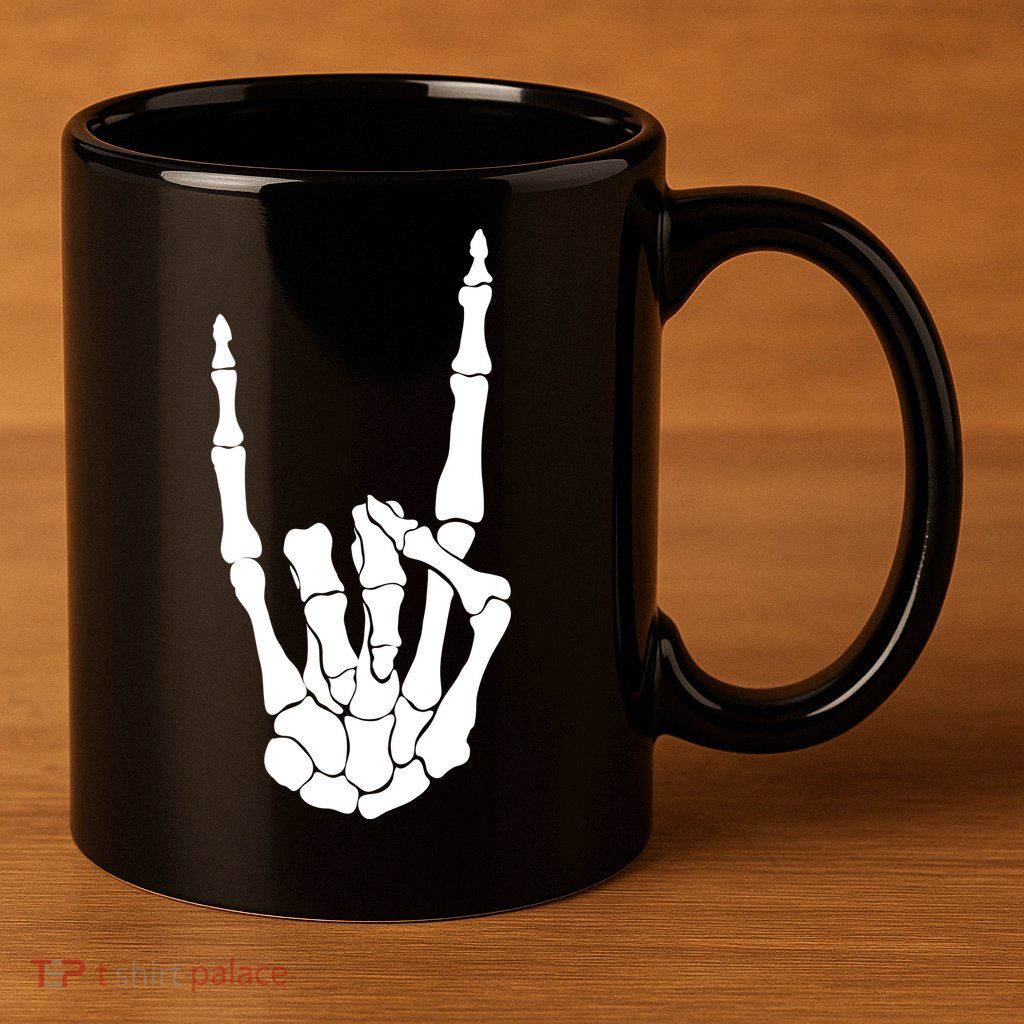 Skeleton Rocks 11oz C Handle Ceramic Mug