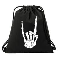 Skeleton Rocks Drawstring Bag