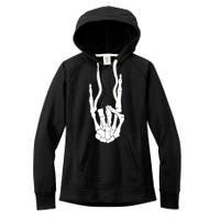 Skeleton Rocks Women's Fleece Hoodie