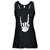 Skeleton Rocks Ladies Essential Flowy Tank