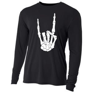 Skeleton Rocks Cooling Performance Long Sleeve Crew