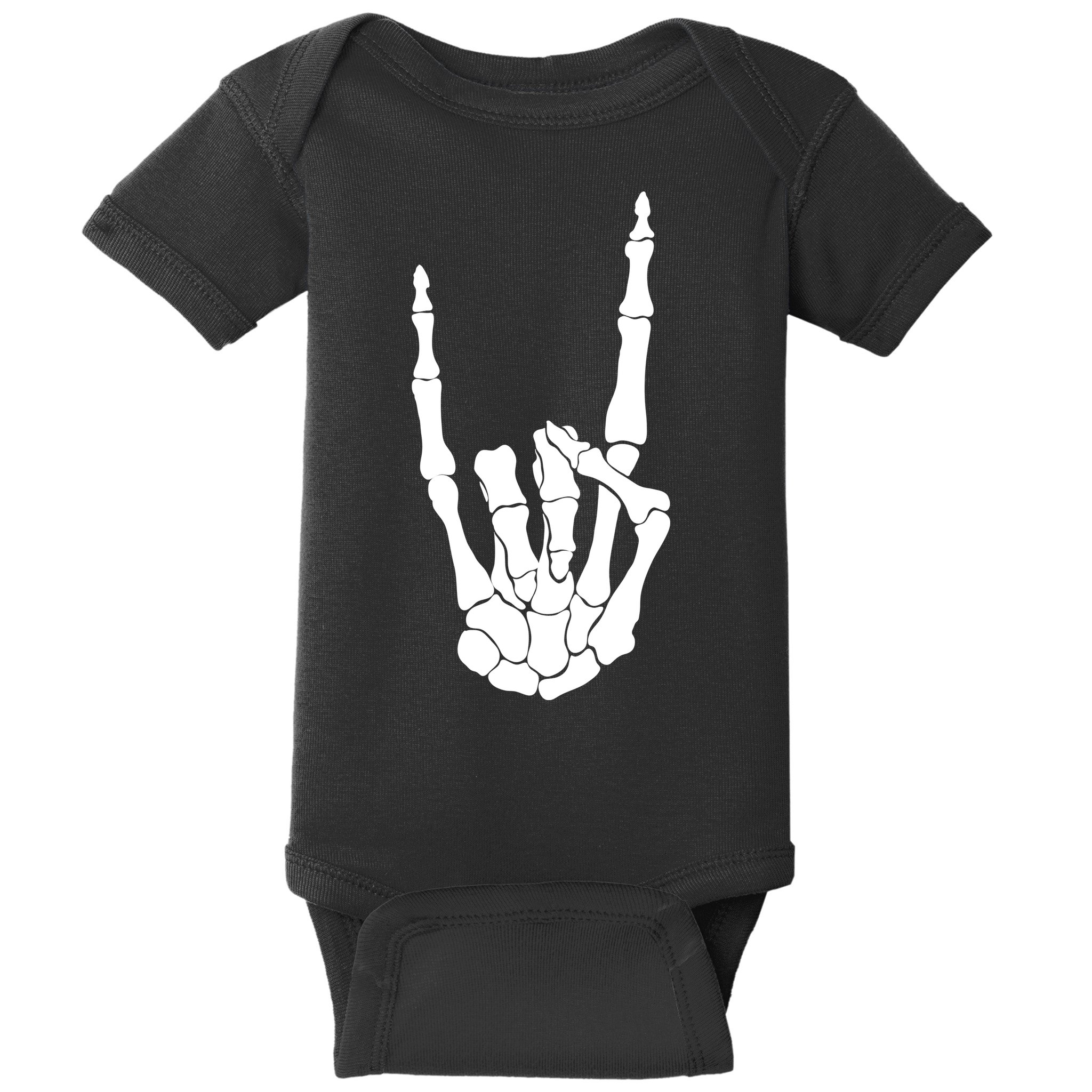 Skeleton Rocks Baby Bodysuit
