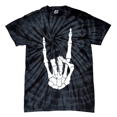 Skeleton Rocks Tie-Dye T-Shirt