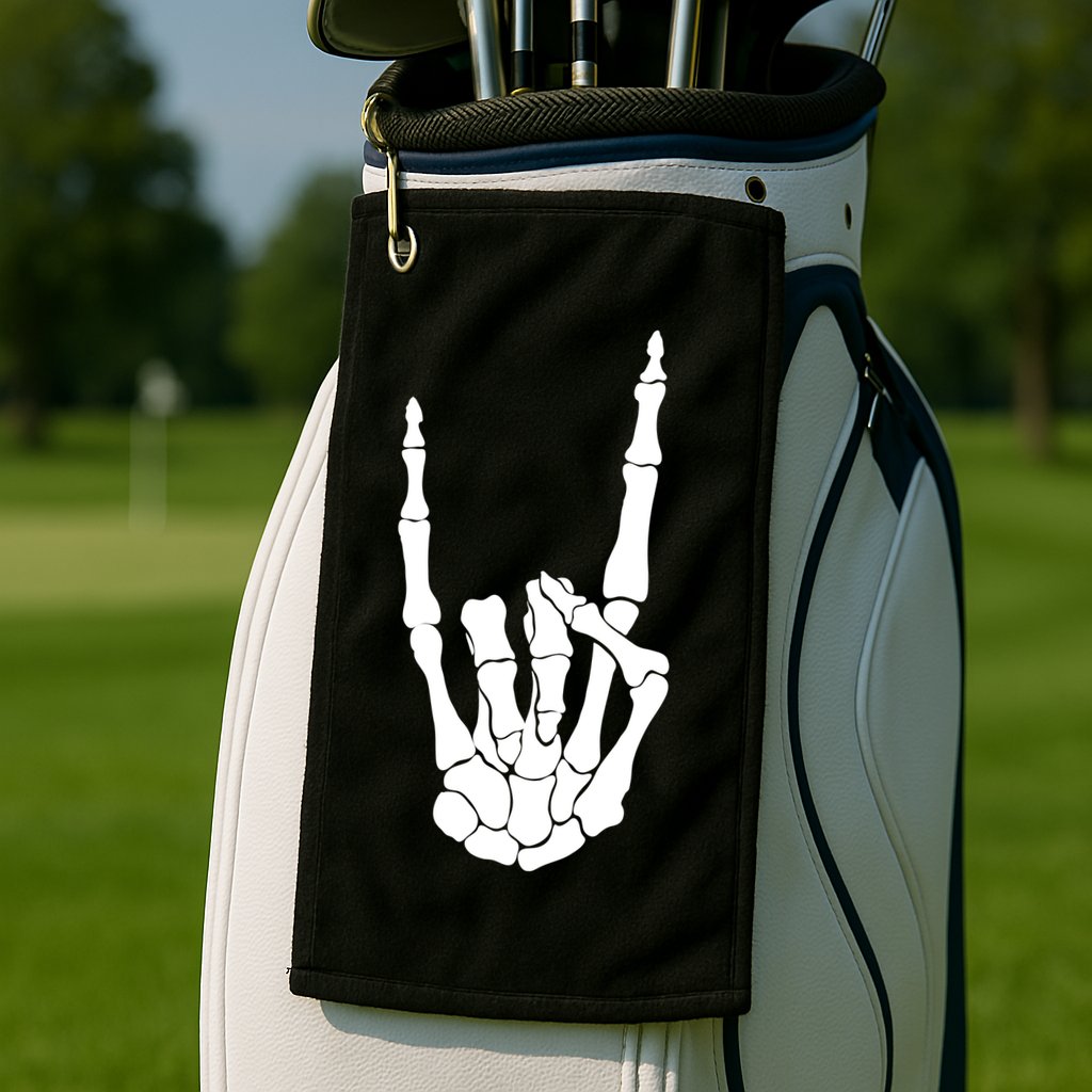 Skeleton Rocks Golf Towel