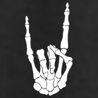 Skeleton Rocks Golf Towel