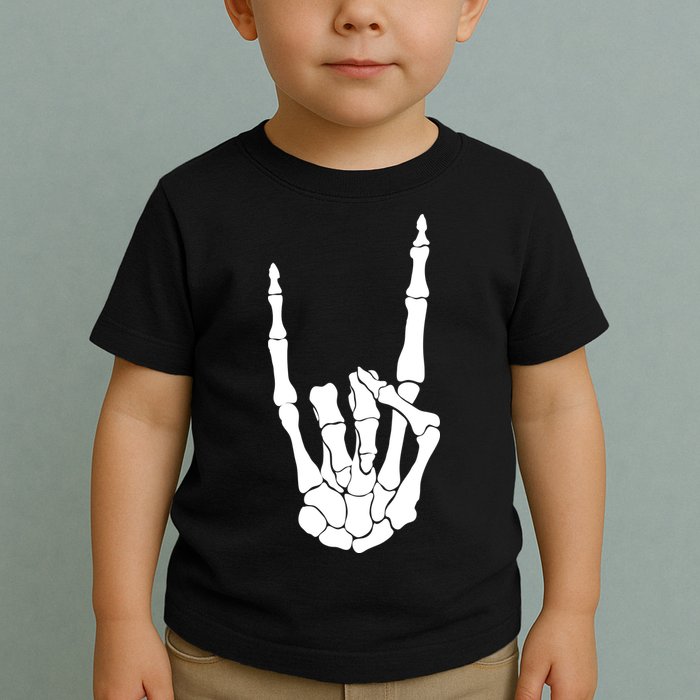 Skeleton Rocks Toddler T-Shirt