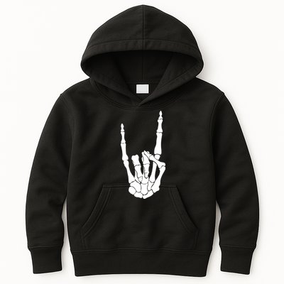 Skeleton Rocks Kids Hoodie