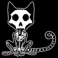 Skeleton X-Ray Cat Day Of The Dead T-Shirt