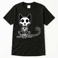 Skeleton X-Ray Cat Day Of The Dead Tall T-Shirt