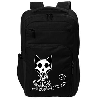 Skeleton X-Ray Cat Day Of The Dead Impact Tech Backpack