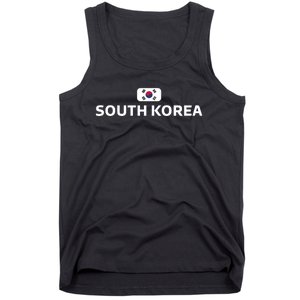 South Korea Flag Tank Top