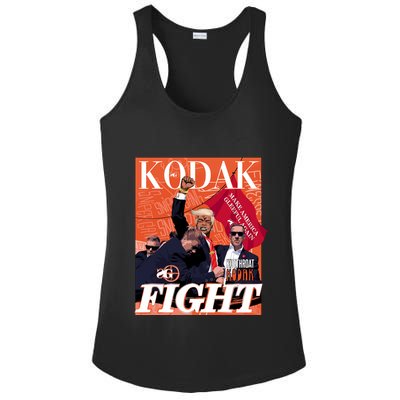 Snipergangapparel Kodak Fight Kutthroat Kodak Ladies PosiCharge Competitor Racerback Tank