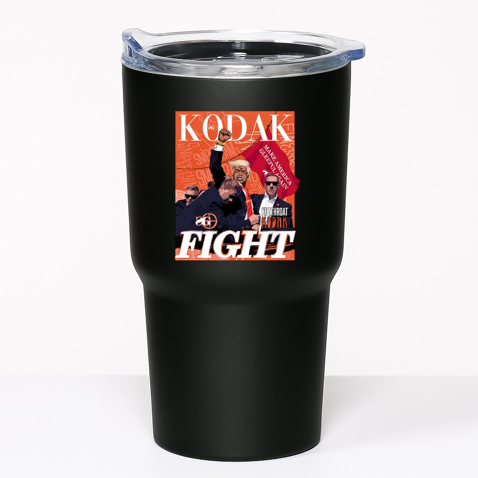 Snipergangapparel Kodak Fight Kutthroat Kodak Tumbler