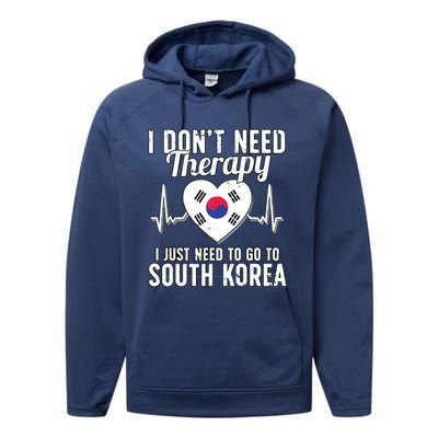 South Korean Flag I South Korea Flag I South Korea Performance Fleece Hoodie