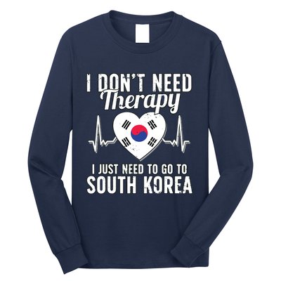 South Korean Flag I South Korea Flag I South Korea Long Sleeve Shirt