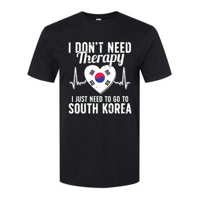 South Korean Flag I South Korea Flag I South Korea Softstyle CVC T-Shirt