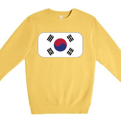 South Korea Flag Soccer World Cup 2022 Premium Crewneck Sweatshirt