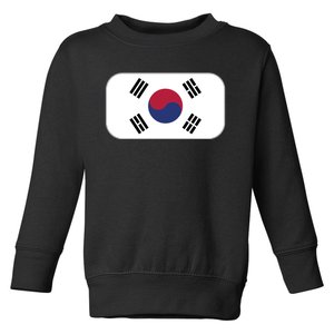 South Korea Flag Soccer World Cup 2022 Toddler Sweatshirt