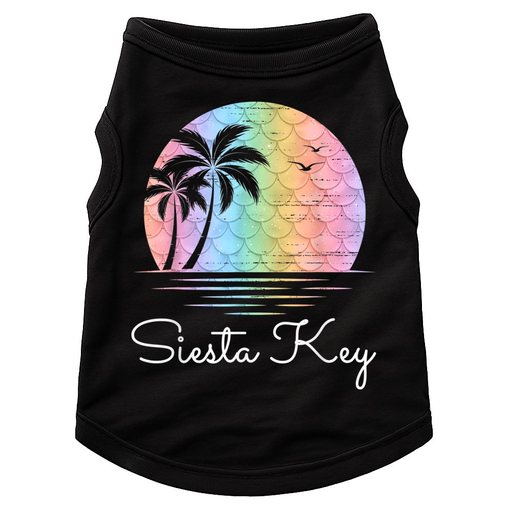 Siesta Key Florida Vacation Beach Island Family Group Doggie Tank