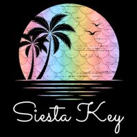 Siesta Key Florida Vacation Beach Island Family Group USA-Made Doggie Bandana