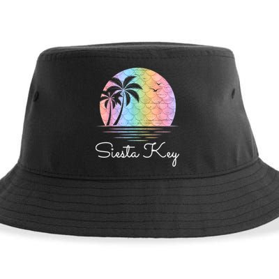 Siesta Key Florida Vacation Beach Island Family Group Sustainable Bucket Hat