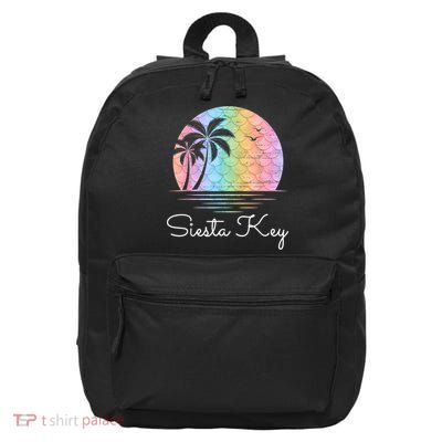 Siesta Key Florida Vacation Beach Island Family Group 16 in Basic Backpack