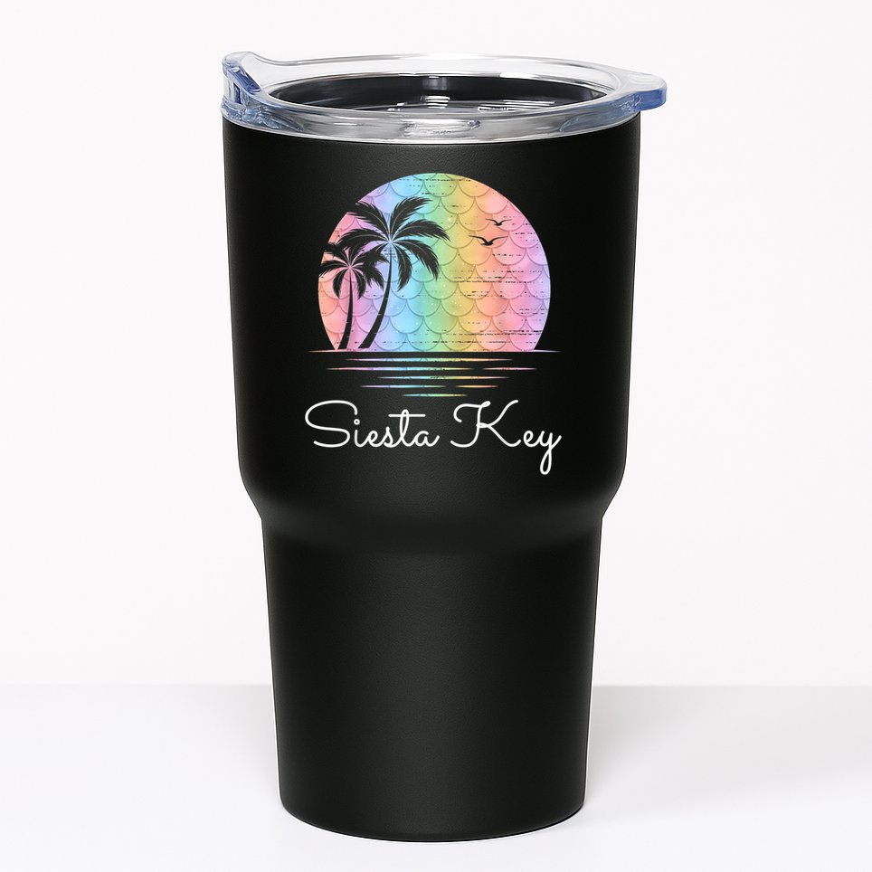 Siesta Key Florida Vacation Beach Island Family Group Tumbler