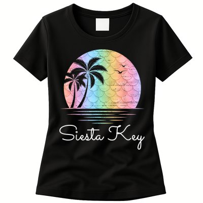 Siesta Key Florida Vacation Beach Island Family Group Womens T-Shirt
