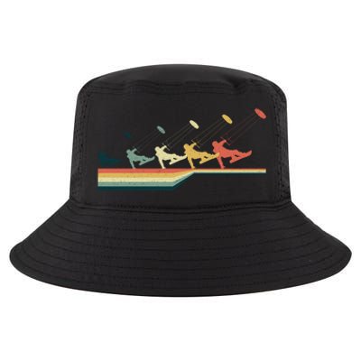 Snow Kiting Funny Gift Vintage Retro Meaningful Gift Cool Comfort Performance Bucket Hat